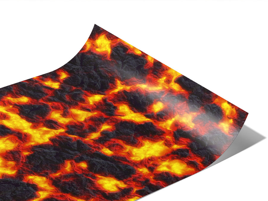 Mount Kilauea Lava Vinyl Wraps~Rwraps Series 914 Digitally Printed Vinyl Wrap~0