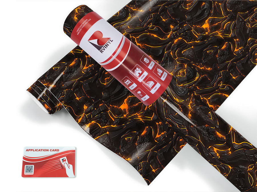 mount krakatoa lava Craft Vinyl Roll