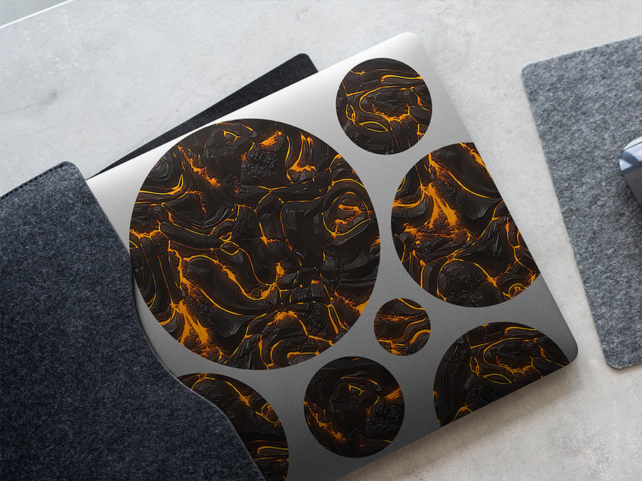 mount krakatoa lava DIY Laptop Stickers