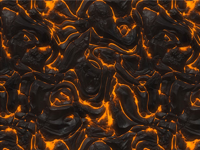Mount Krakatoa Lava Vinyl Wrap Pattern~Rwraps Series 914 Digitally Printed Vinyl Wrap~0