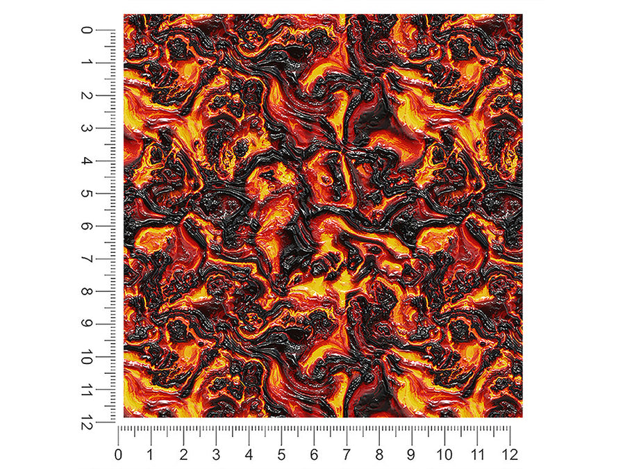 mount pinatubo lava 1ft x 1ft Craft Sheets