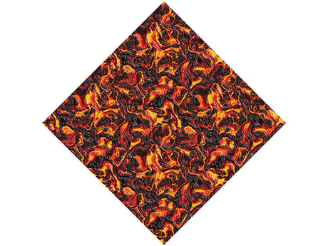 Mount Pinatubo Lava Vinyl Wrap Pattern