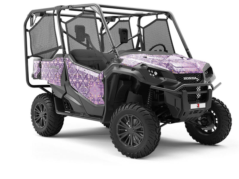 Mountain Cornflower Tile Utility Vehicle Vinyl Wrap