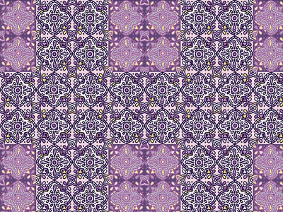 Mountain Cornflower Tile Vinyl Wrap Pattern~Rwraps Series 914 Digitally Printed Vinyl Wrap~0