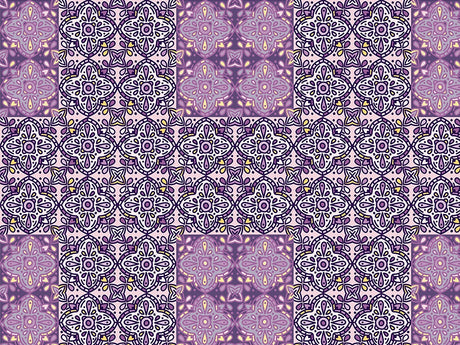 Mountain Cornflower Tile Vinyl Wrap Pattern~Rwraps Series 914 Digitally Printed Vinyl Wrap~0