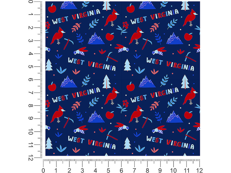 mountain state  1ft x 1ft Craft Sheets