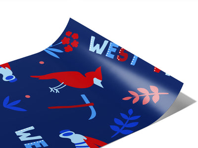 Mountain State Americana Vinyl Wraps~Rwraps Series 914 Digitally Printed Vinyl Wrap~1