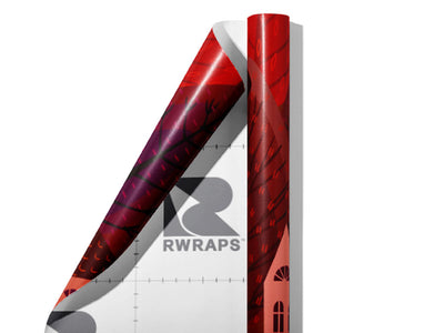 Mountain Town Cityscape Wrap Film Sheets~Rwraps Series 914 Mountain Town Cityscape Scrolled Sheet~4