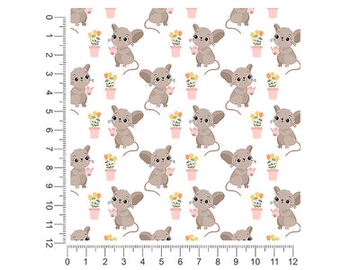 mousy garden animal 1ft x 1ft Craft Sheets