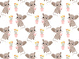 Mousy Garden Rodent Vinyl Wrap Pattern~Rwraps Series 914 Digitally Printed Vinyl Wrap~0