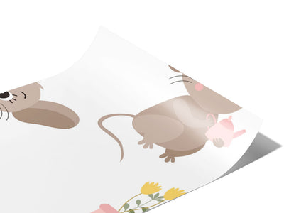 Mousy Garden Rodent Vinyl Wraps~Rwraps Series 914 Digitally Printed Vinyl Wrap~0