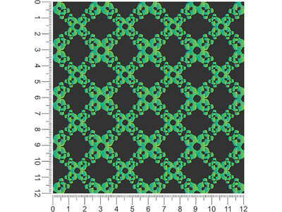 muddle through abstract geometric 1ft x 1ft Craft Sheets