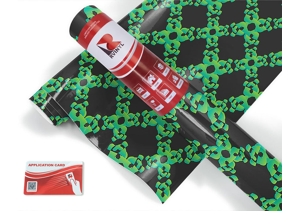 muddle through abstract geometric Craft Vinyl Roll