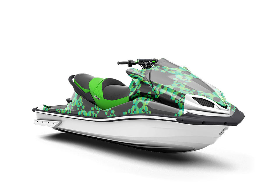 Muddle Through Abstract Jet Ski Vinyl Customized Wrap