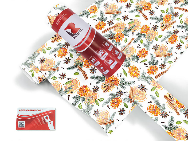 mulled wine fruit Craft Vinyl Roll