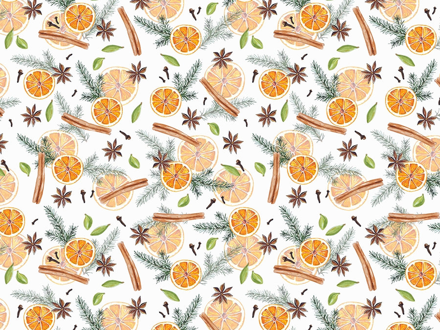 Mulled Wine Fruit Vinyl Wrap Pattern~Rwraps Series 914 Digitally Printed Vinyl Wrap~0