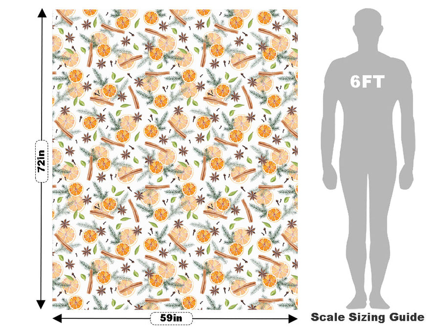 Mulled Wine Fruit Vehicle Wrap Scale~Rwraps Series 914 Mulled Wine Fruit Measurements~1
