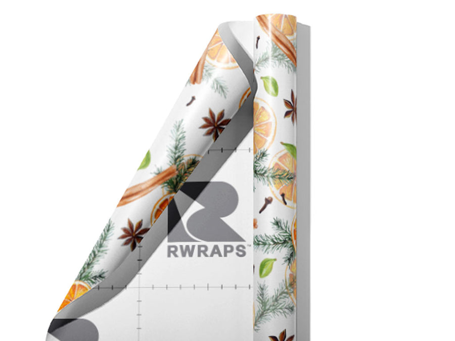 Mulled Wine Fruit Wrap Film Sheets~Rwraps Series 914 Mulled Wine Fruit Scrolled Sheet~3