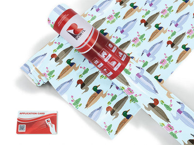 mulling mallards bird Craft Vinyl Roll