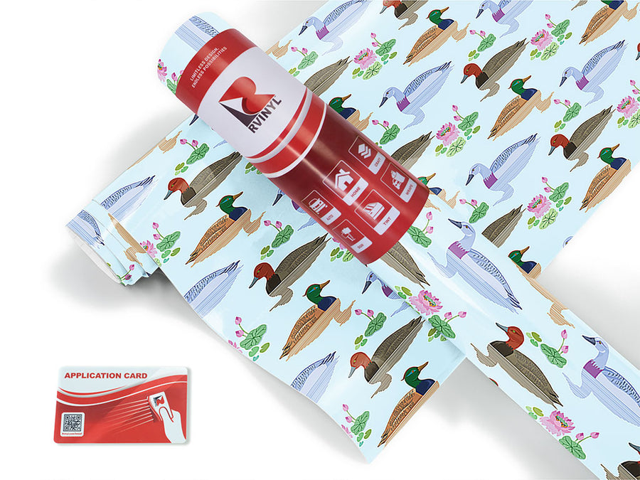 mulling mallards bird Craft Vinyl Roll