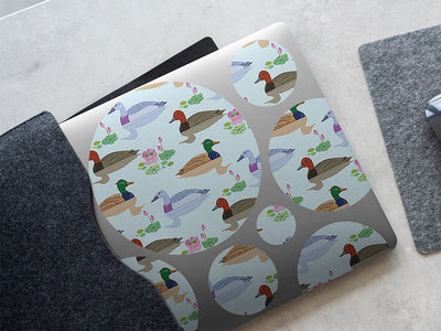 mulling mallards bird DIY Laptop Stickers