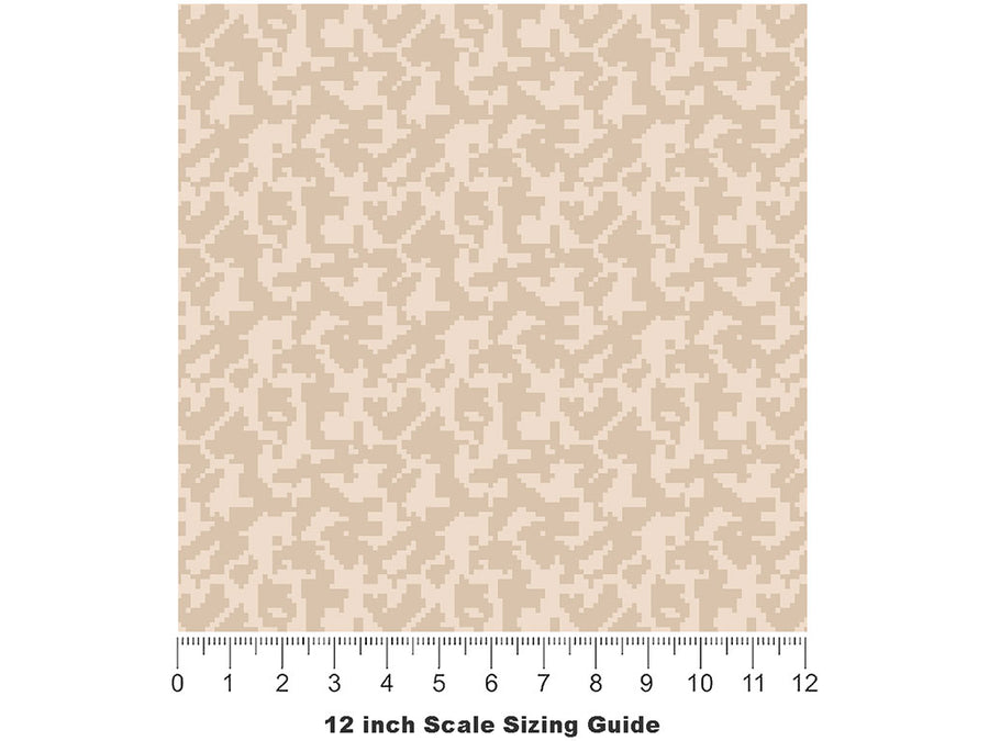 Multicam Digital Camouflage Vinyl Film Pattern Size 12 inch Scale~Rwraps Multicam Digital Camouflage Sizing Chart~3