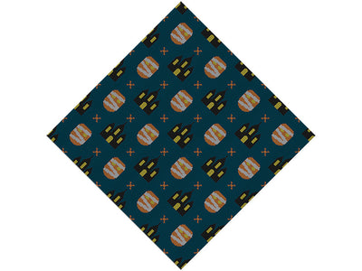 Mummy Knit Halloween Vinyl Wrap Pattern