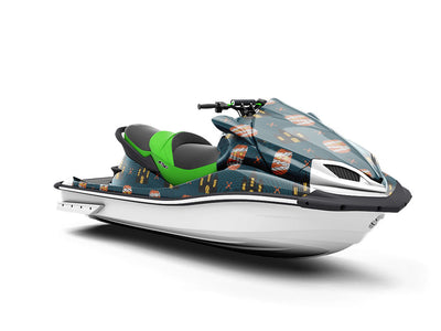 Mummy Knit Halloween Jet Ski Vinyl Customized Wrap