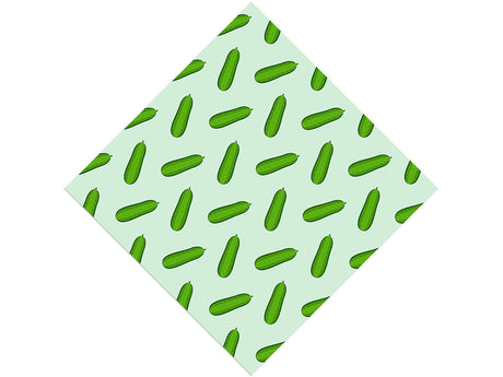 Munching Muncher Vegetable Vinyl Wrap Pattern
