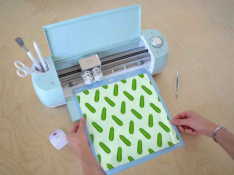 munching muncher vegetable Cricut Compatible Vinyl