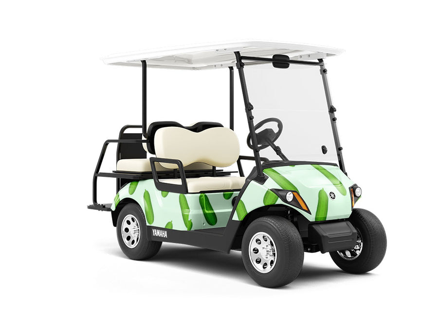 Munching Muncher Vegetable Wrapped Golf Cart