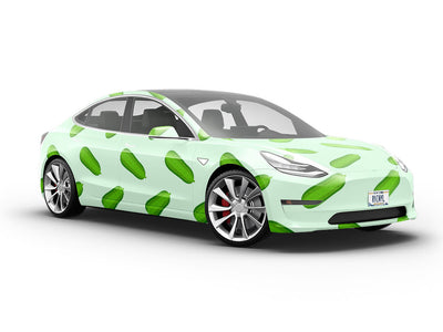 Munching Muncher Vegetable Vehicle Vinyl Wrap