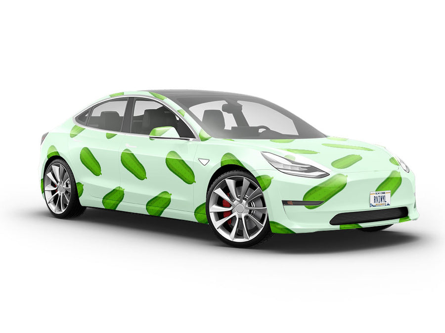 Munching Muncher Vegetable Vehicle Vinyl Wrap