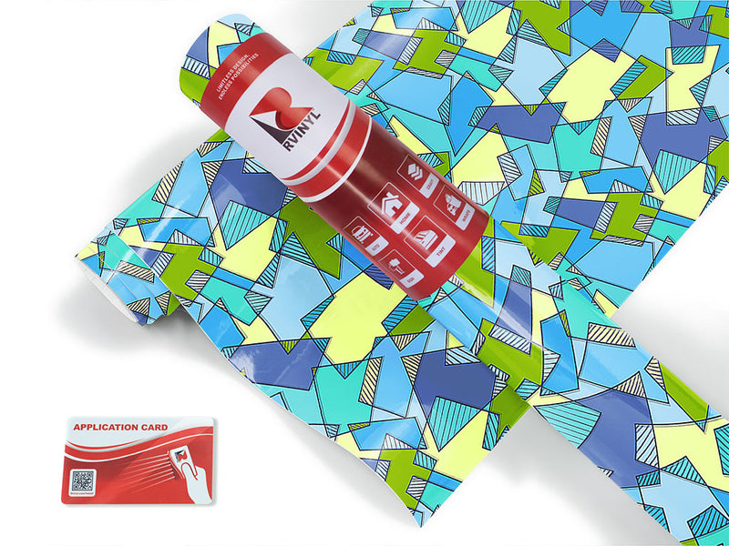 munsell blocks mosaic Craft Vinyl Roll