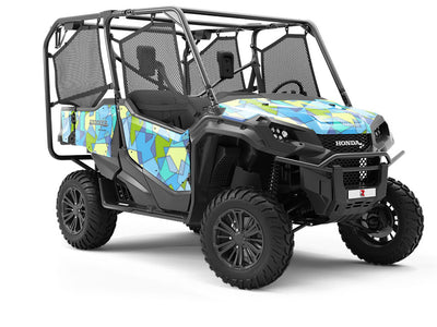 Munsell Blocks Mosaic Utility Vehicle Vinyl Wrap
