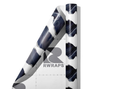 Muscovite Mica Gemstone Wrap Film Sheets~Rwraps Series 914 Muscovite Mica Gemstone Scrolled Sheet~3