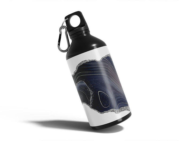 muscovite mica gemstone films Water Bottle DIY Stickers