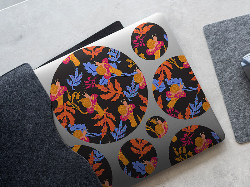 mushroom lounge bug DIY Laptop Stickers
