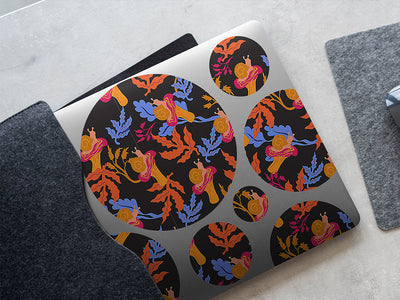 mushroom lounge bug DIY Laptop Stickers