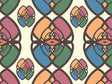 Muted Magic Art Deco Vinyl Wrap Pattern~Rwraps Series 914 Digitally Printed Vinyl Wrap~0