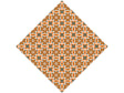 Muted Pumpkins Art Deco Vinyl Wrap Pattern