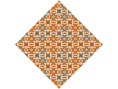 Muted Pumpkins Art Deco Vinyl Wrap Pattern