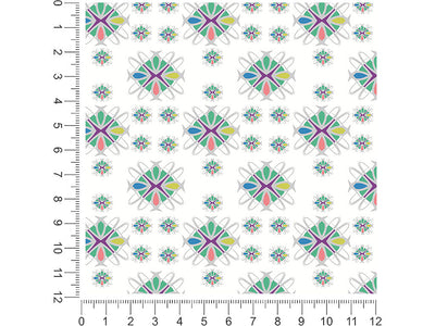 my delilah abstract geometric 1ft x 1ft Craft Sheets