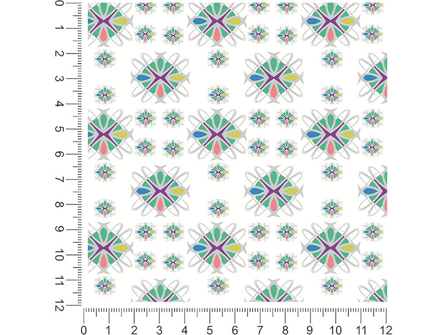 my delilah abstract geometric 1ft x 1ft Craft Sheets