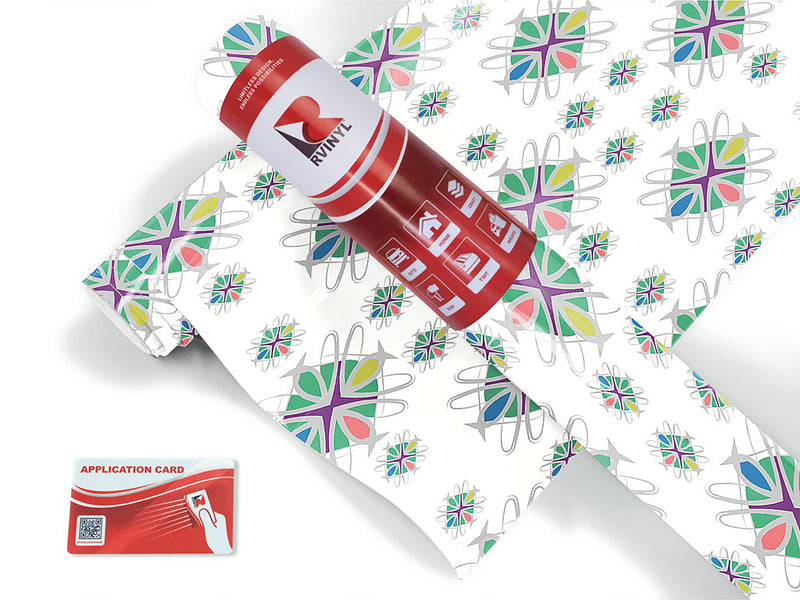 my delilah abstract geometric Craft Vinyl Roll
