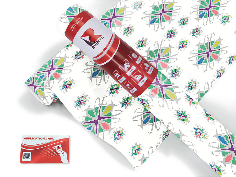 my delilah abstract geometric Craft Vinyl Roll