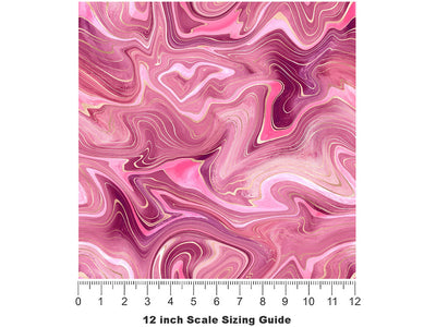 My Heart Gemstone Vinyl Film Pattern Size 12 inch Scale~Rwraps My Heart Gemstone Sizing Chart~2