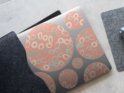 my lady abstract geometric DIY Laptop Stickers