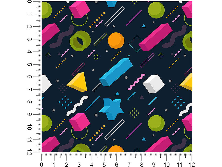 my stars abstract geometric 1ft x 1ft Craft Sheets