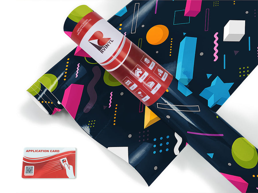 my stars abstract geometric Craft Vinyl Roll